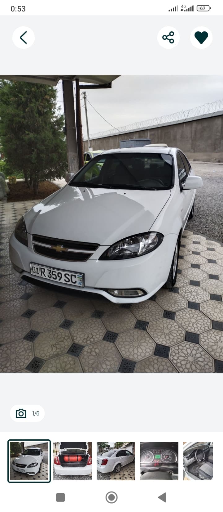Lacetti 2020 — ijaraga olish huquqi bilan sotib olish