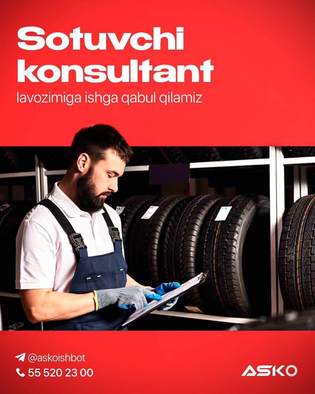 Sotuvchi-konsultant ASKO kompaniyasiga