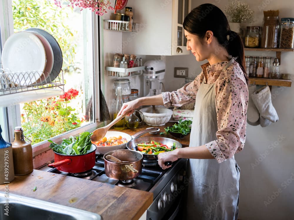 For cooking, gathering