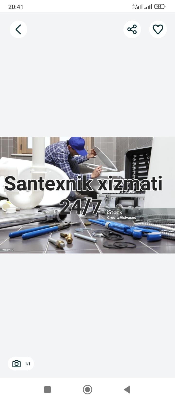 Santexnik xizmati