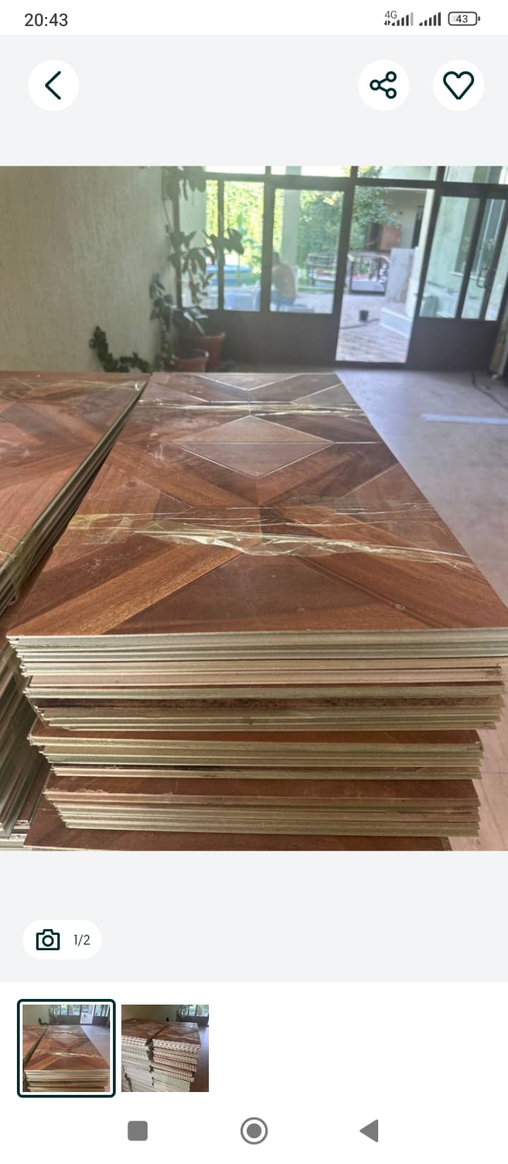 Tarket laminat qilamiz