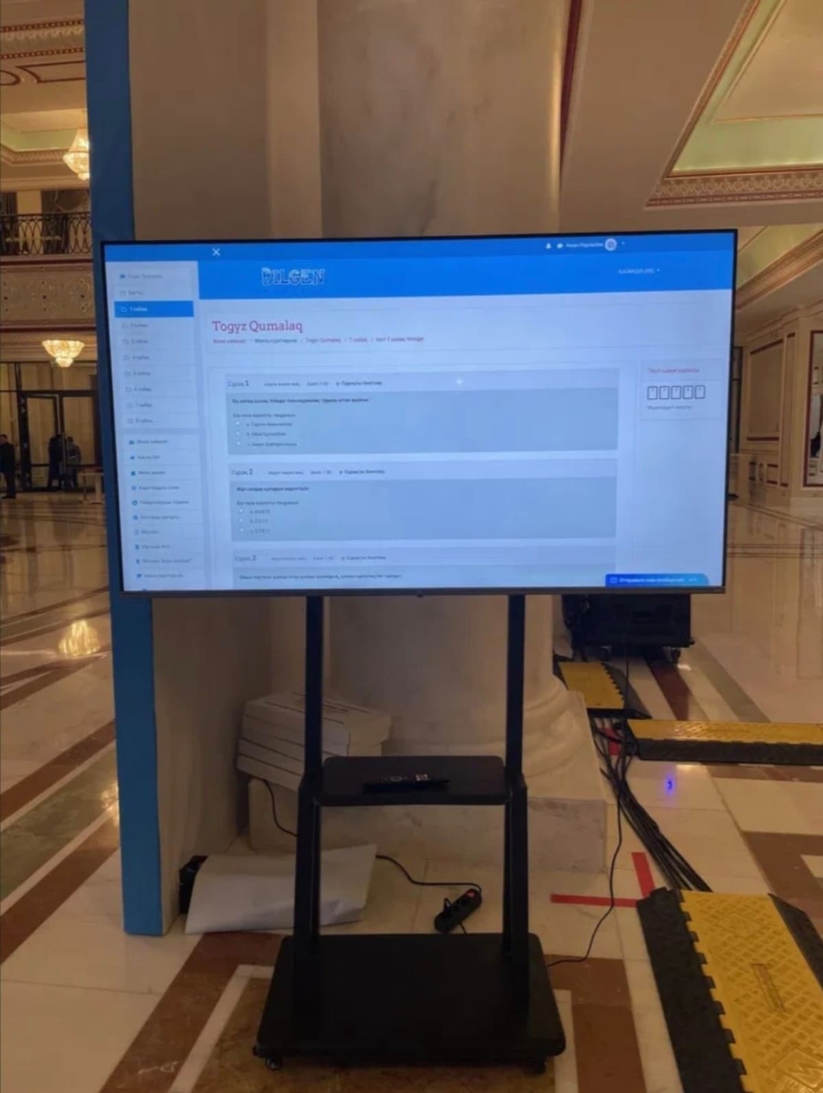 Ijaraga proyektor, kolonka, ventelyator va monitorlar beriladi
