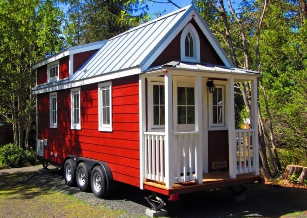Wheels ustidagi uy, trailer house, mobil home, mobil uy, ko'chma uy.