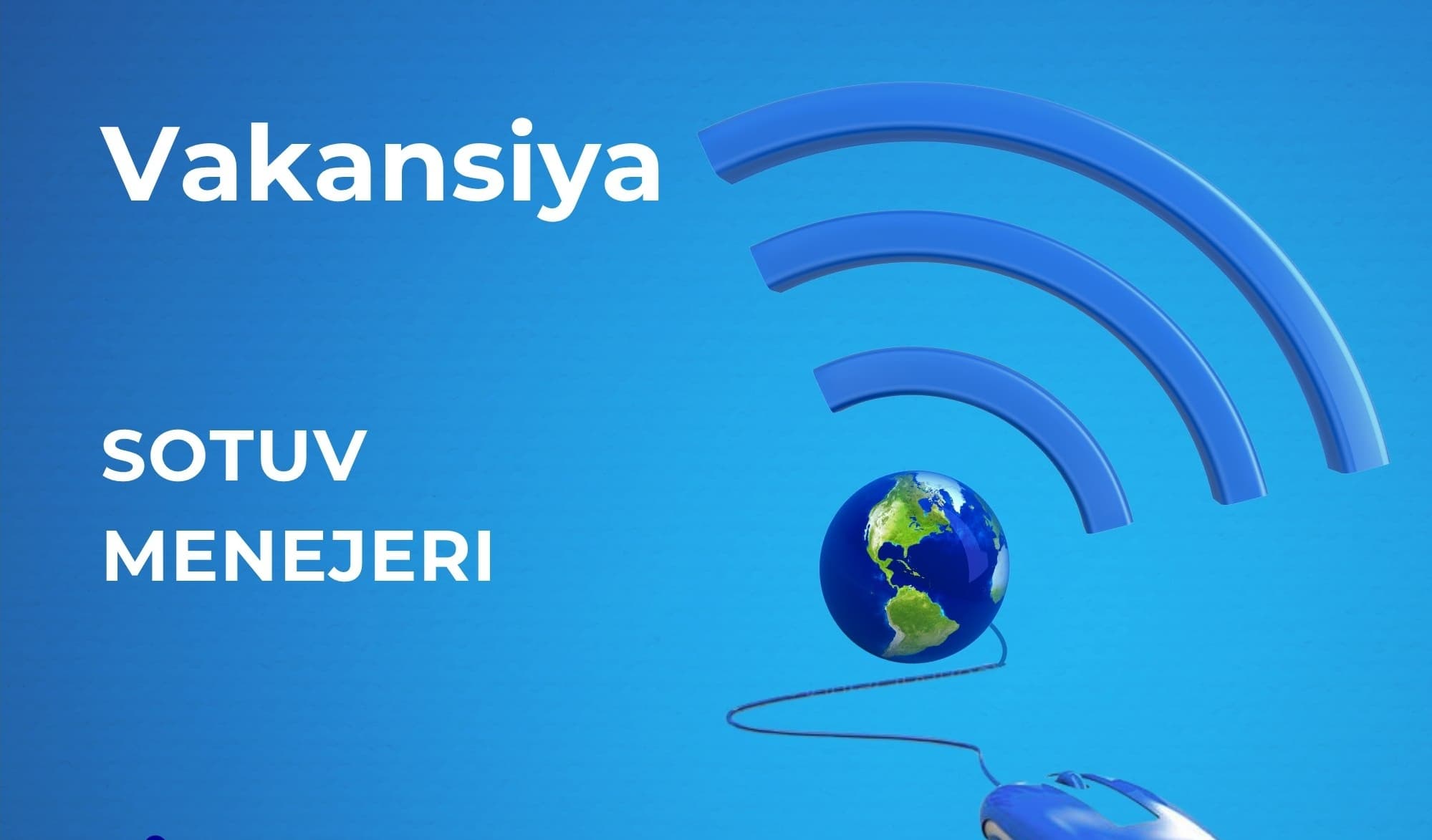 onlayn Sotuv menejeri kerak