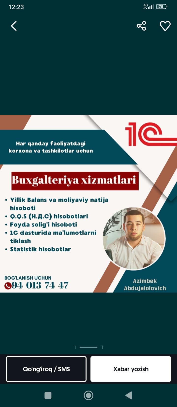 Buxgalteriya xizmatlari