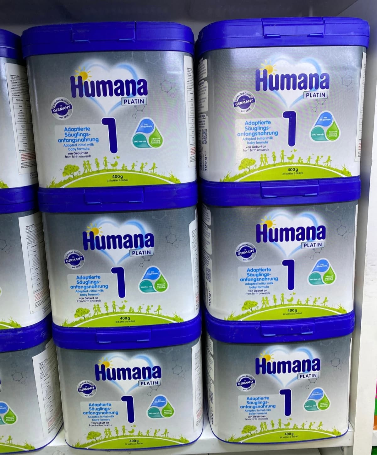 Humana 1-2-3 400g