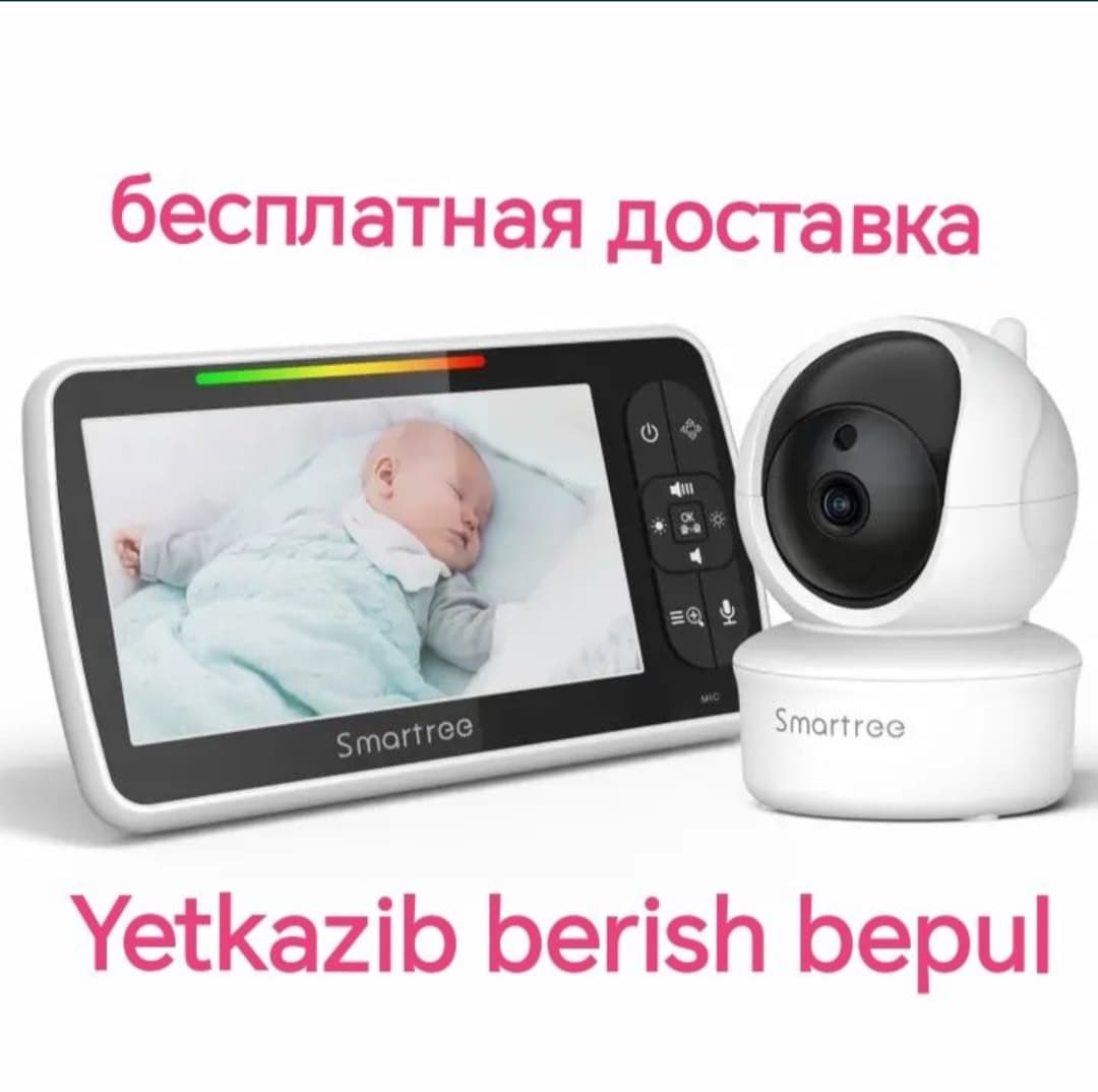 Видеоняня – 360° видеонаблюдение, двусторонняя связь, ночное видение.