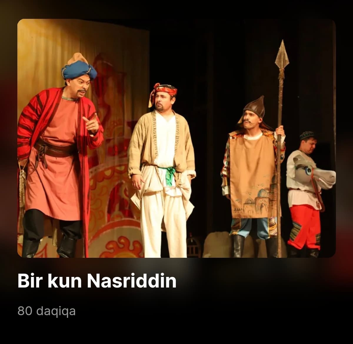 Bir kun Nasriddin 31-yanvar 17:00da