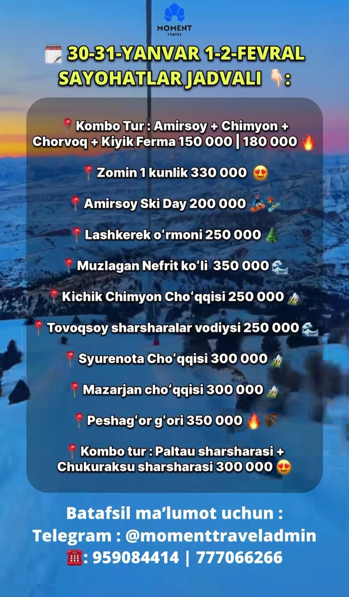 Sayohatlar & Transport