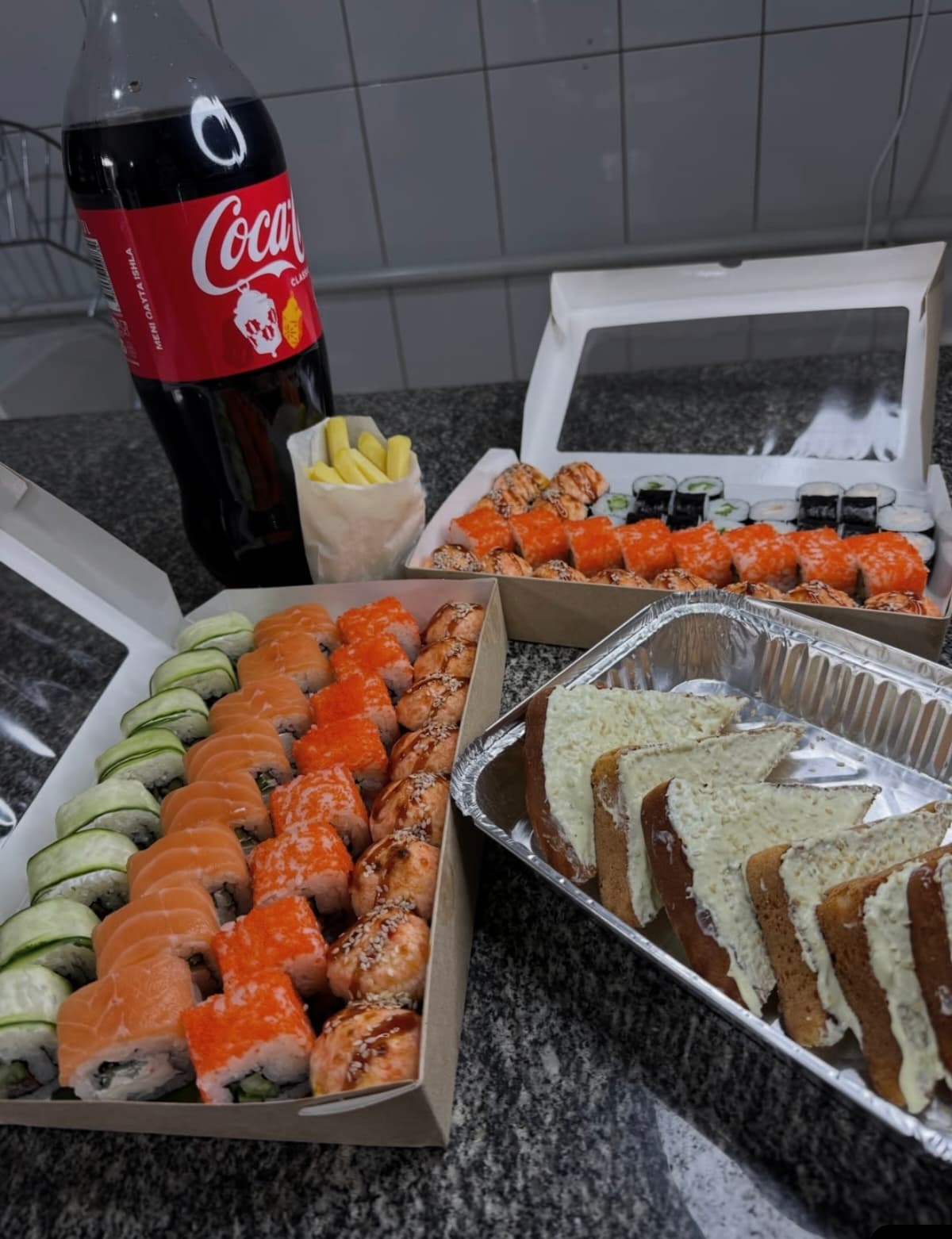 Sushi va pizza | Toshkent va Samarqandda yetkazib berish