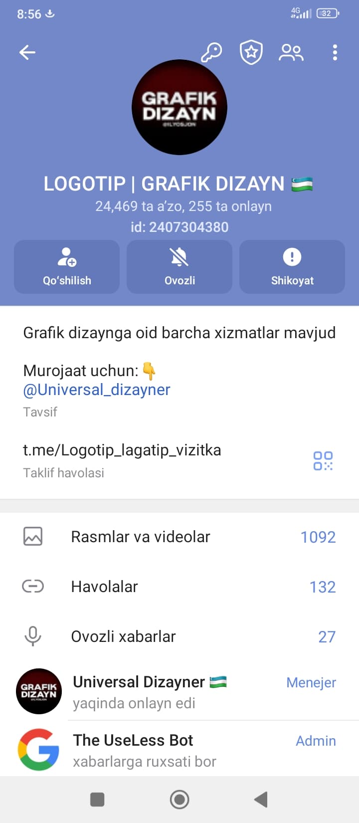 Logotip grafik dizayn va vizitka
