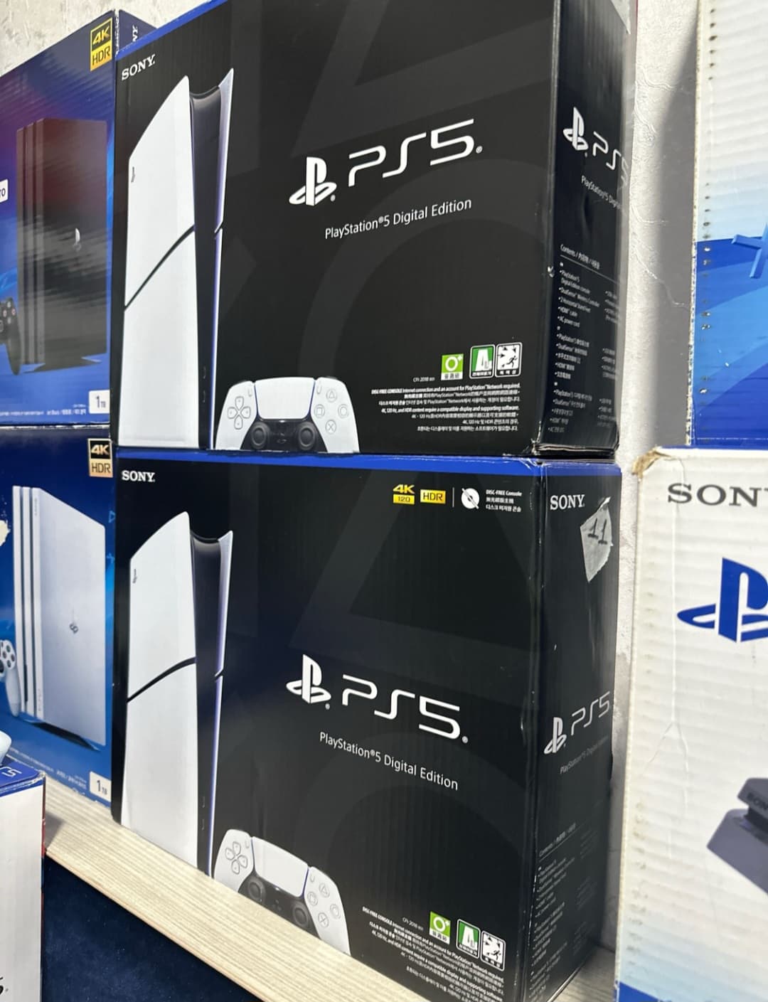 PlayStation 5 Slim 4K 8K 1000G Yangi 100% O'yinlar Kafolati