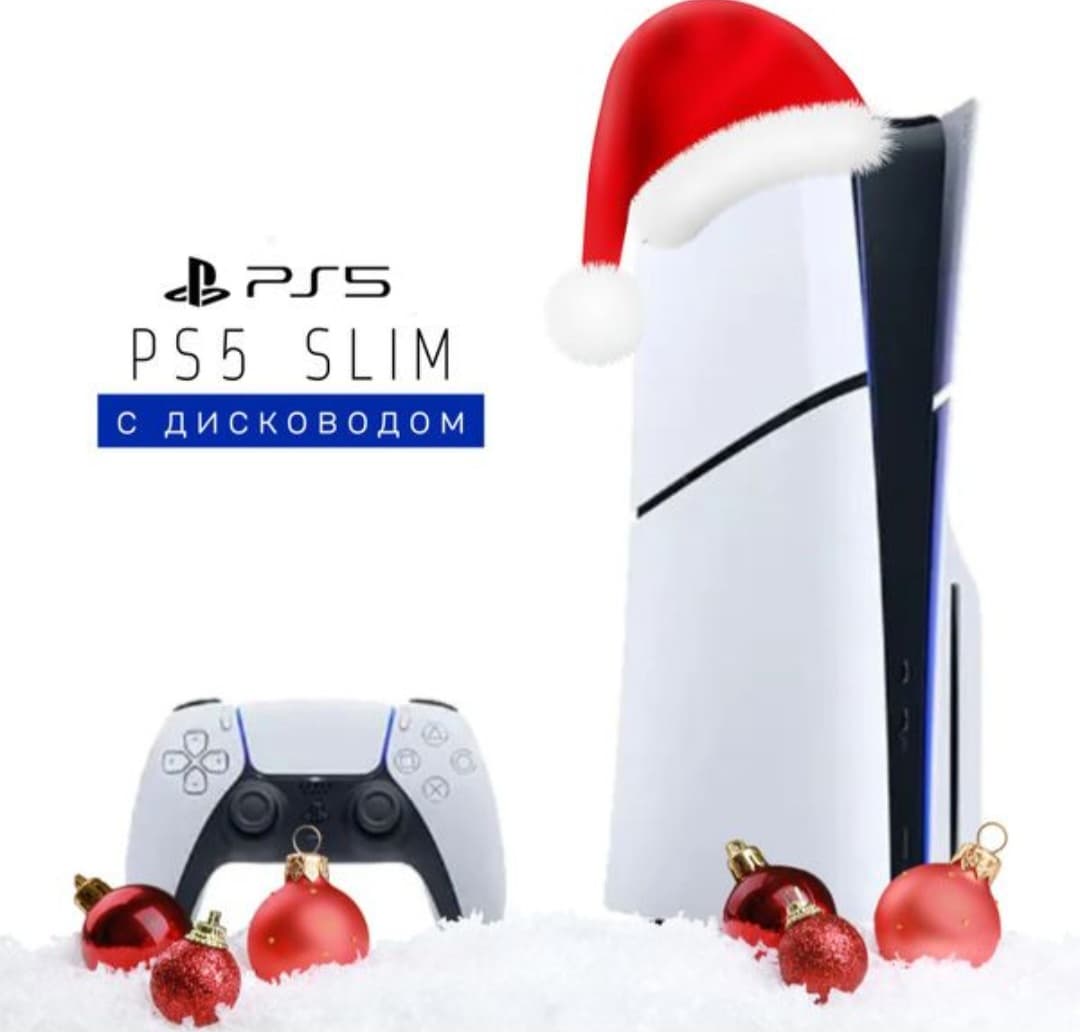 PlayStation 5 Slim 4K 8K 1000G Yangi 100% O'yinlar Kafolati