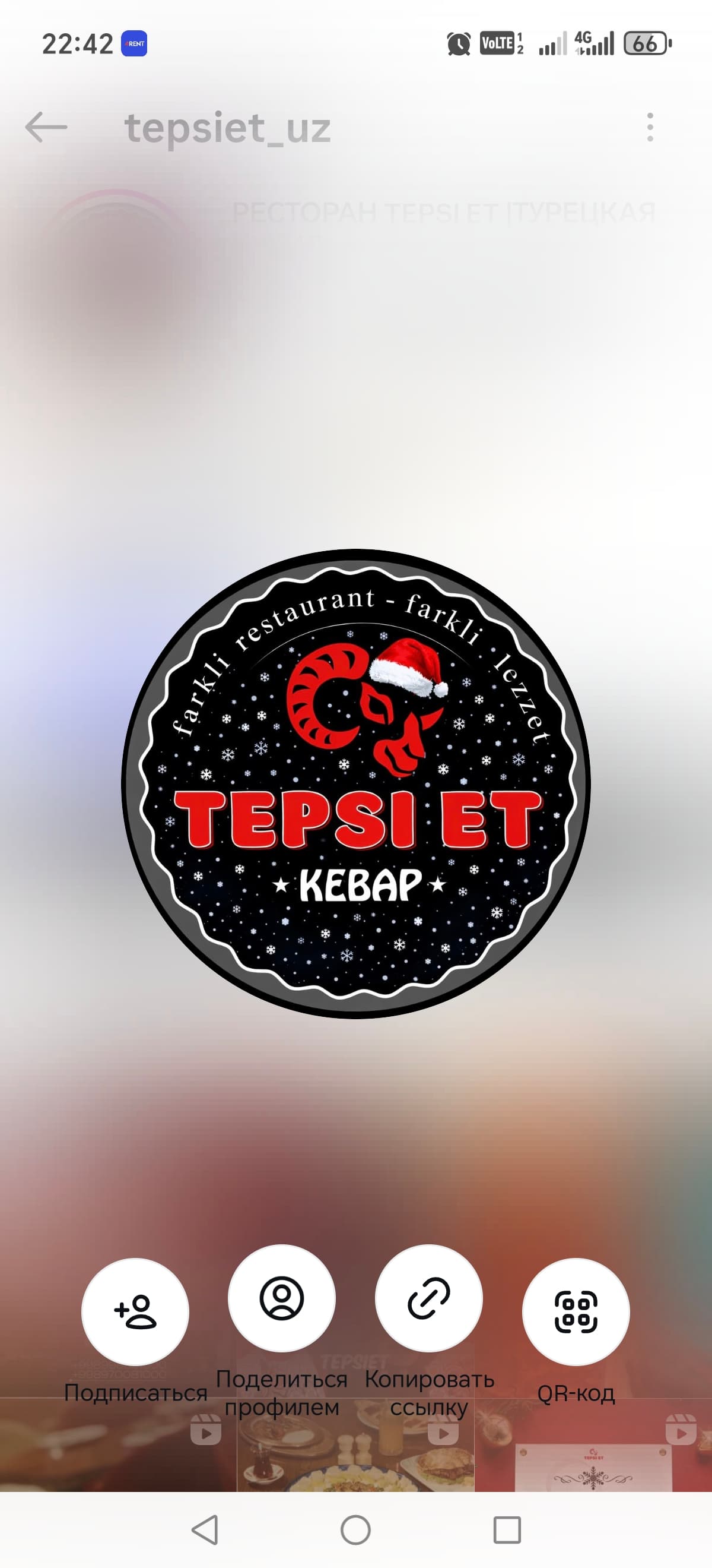 TREY RESTORANI VA TURK OSHXONASI