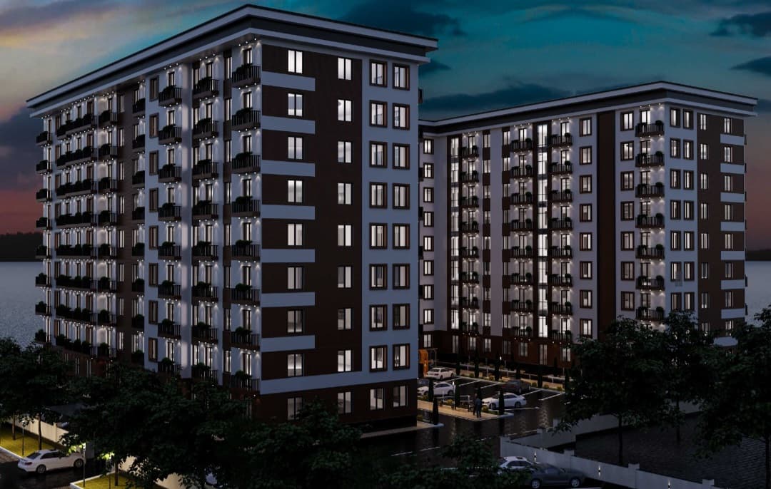 RC "Yorqin Makon" 1-room apartment 51.1 m2. Tashkent, region YANGIYUL