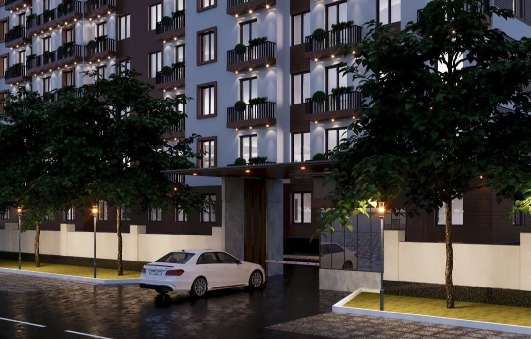 TJ Bright Space 1 комната 52,0 м² New Road City, Ташкентский регион