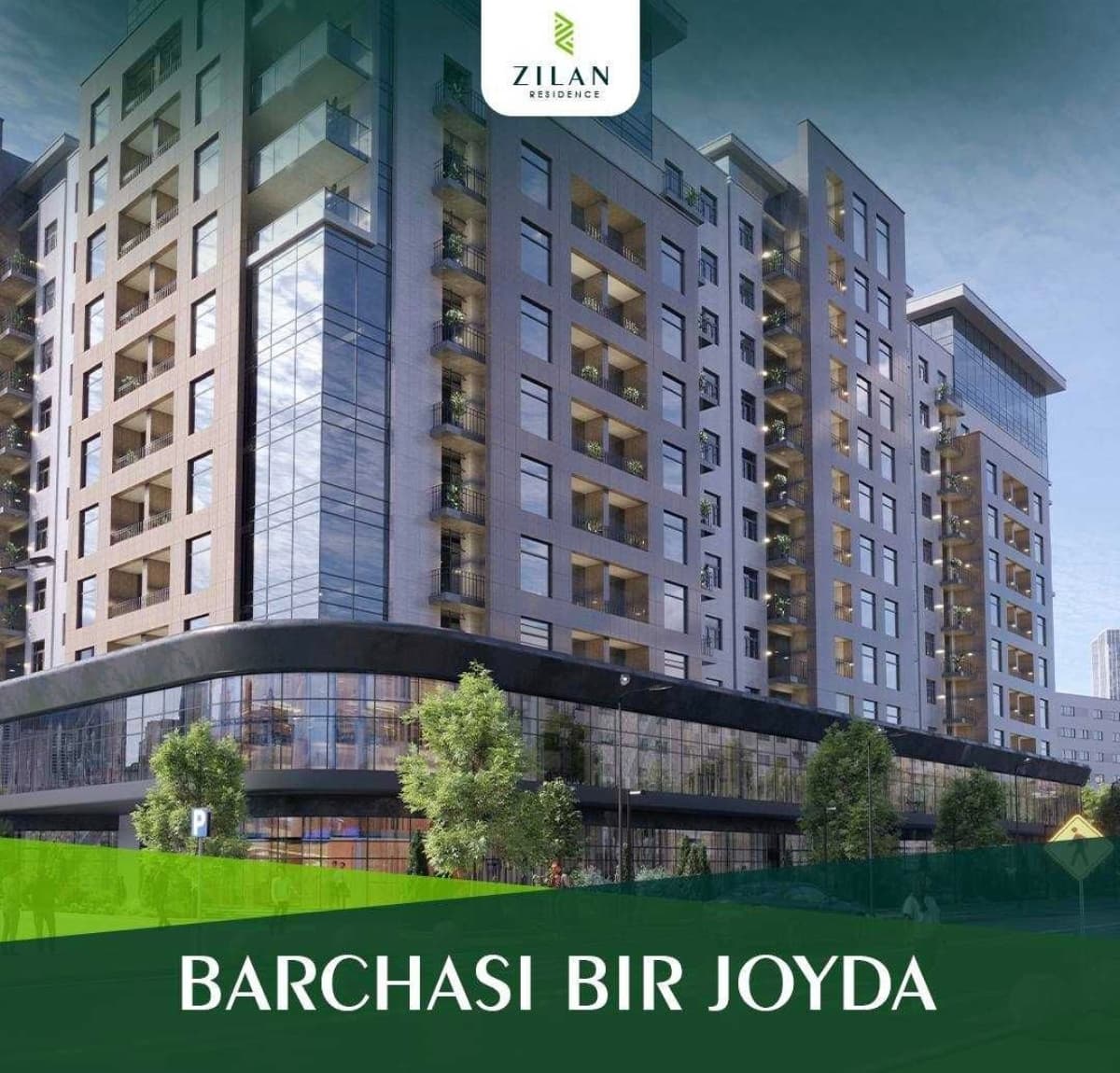 Residential complex "Zilan Residence". 3-room, 95.2 m², Magtymguly, Techno park