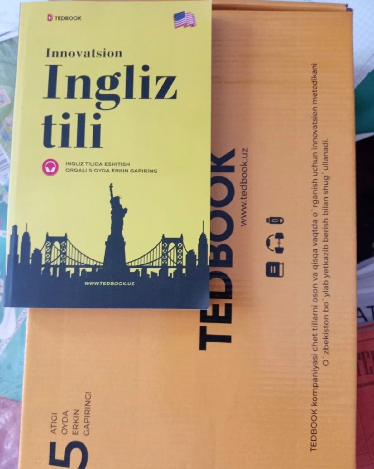 TEDBOOK innovatsion ingliz tili kursi