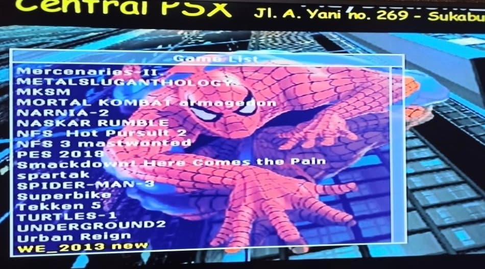 PS2 Sony o'yin konsoli