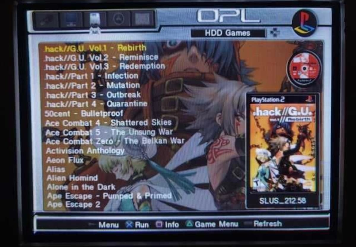 Playstation 2 запис игр на HDD и fleshka