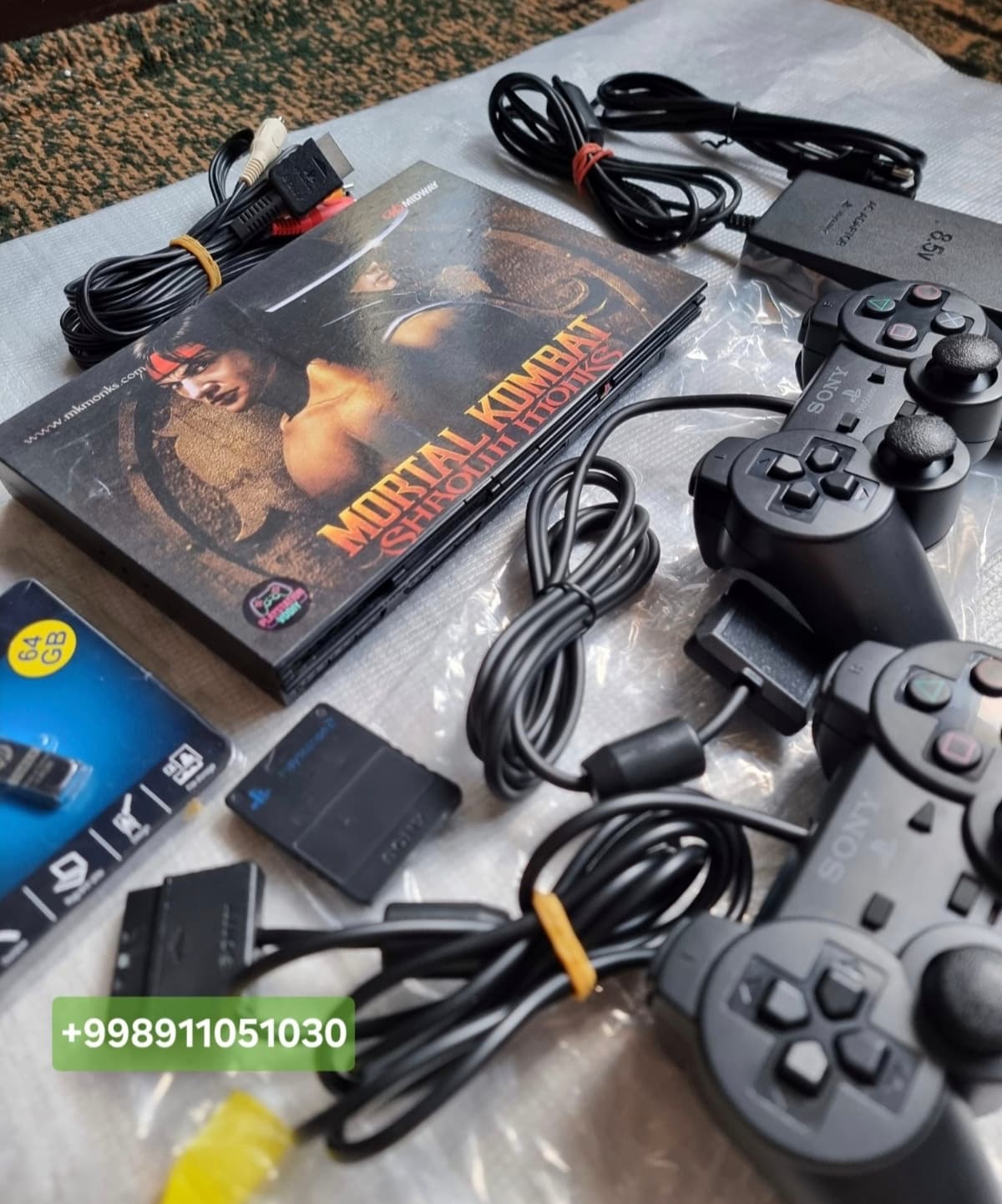 Playstation 2 slim full komplekt