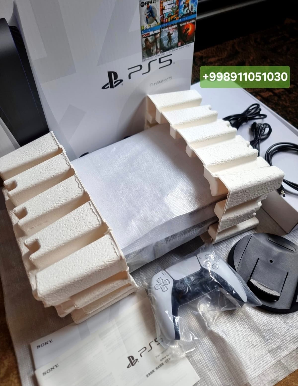 PlayStation 5 diskovodlik yangi full komplekt 4k UltraHd 120GHz.