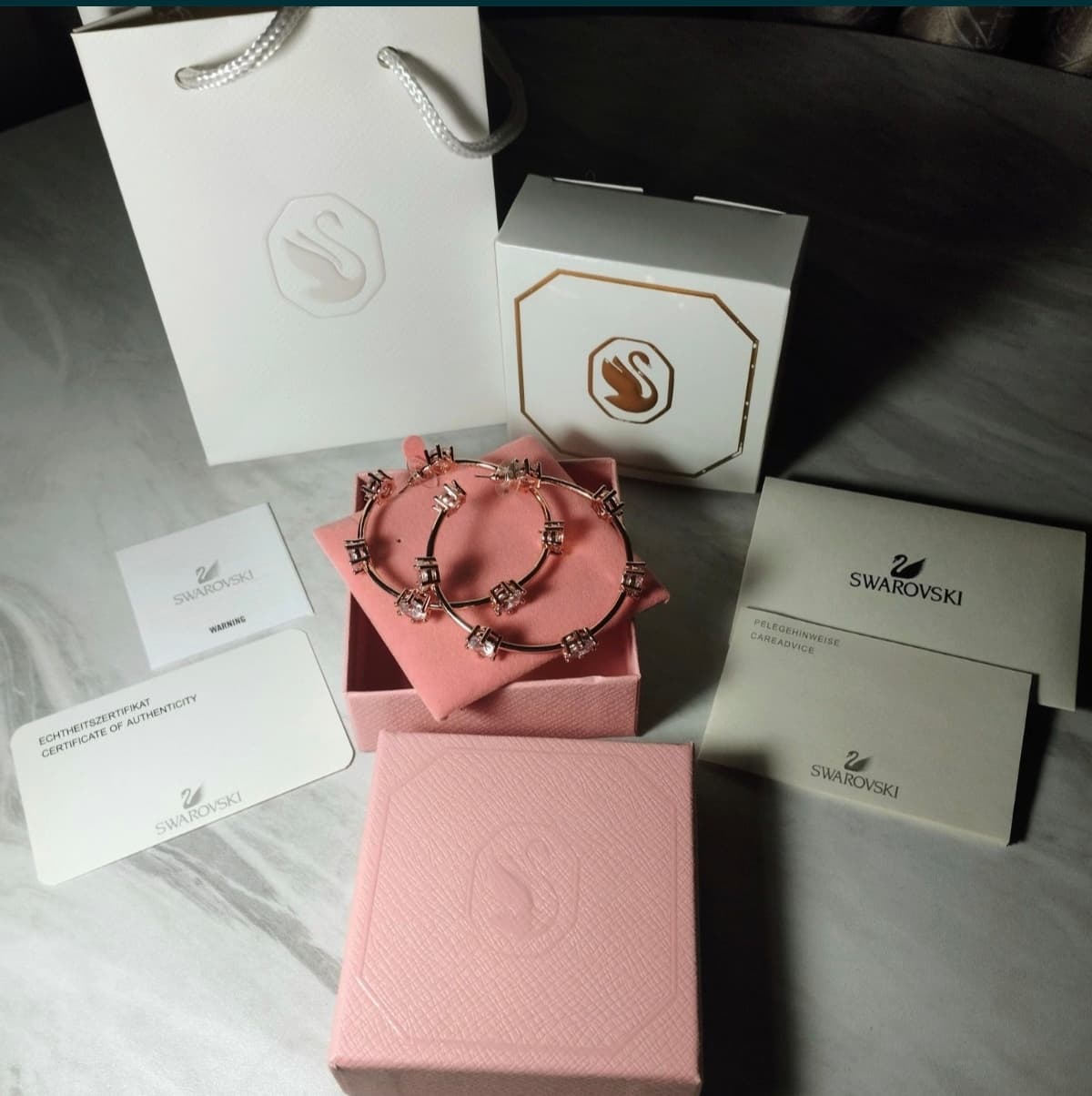 Серьги SWAROVSKI Constella
