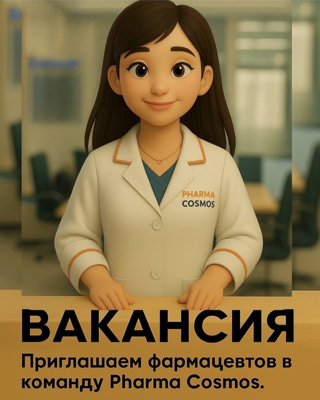 PHARMA COSMOS  -  bu shunchaki brend emas. Bu eng avvalo insonlar❗️
