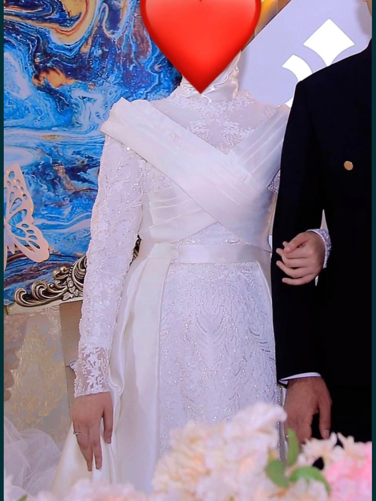 Oq ko'ylak  Kelin ko'ylak    Bir marta kiyilgan oq ko'ylak
