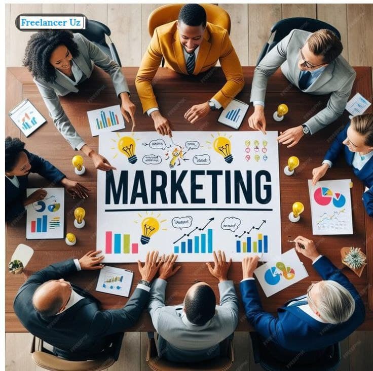 Marketing jamoa uchun mutaxassislar kerak joma shakllantiryapmiz