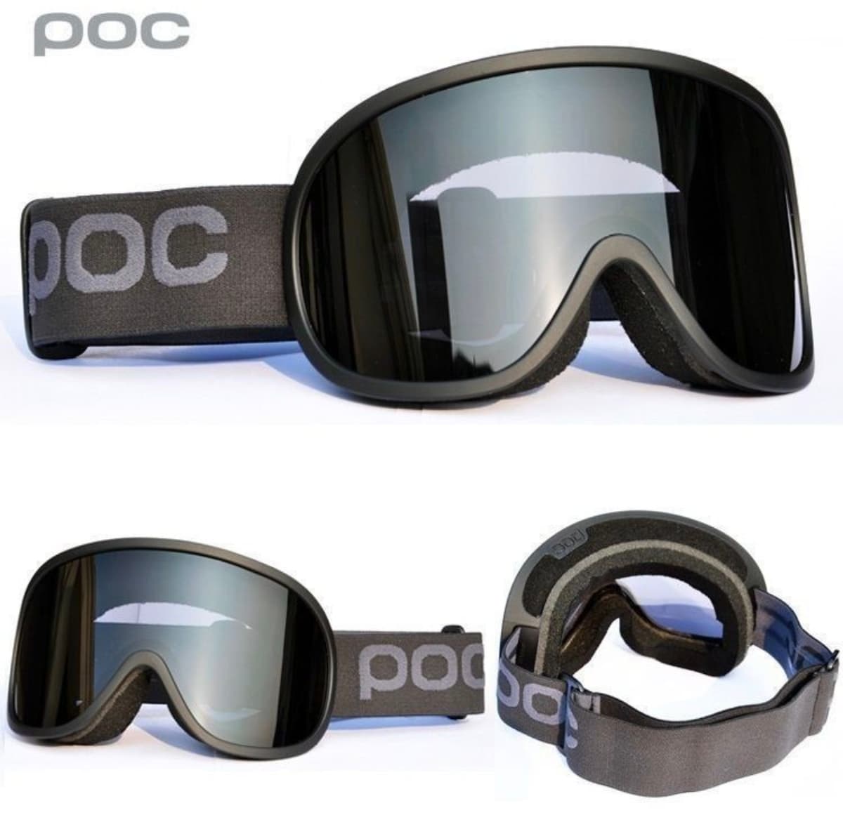 POC (Италия) всепогодные лыжные очки маски c двойными линзами UV 400