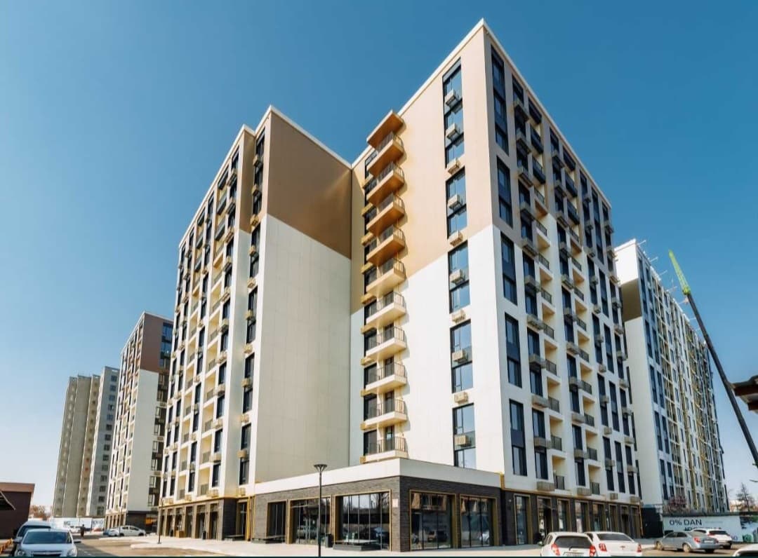 NRG JOMIY turar-joy majmuasi Usta Shirin ko'chasida 40.53 m² 1 xonali kvartira