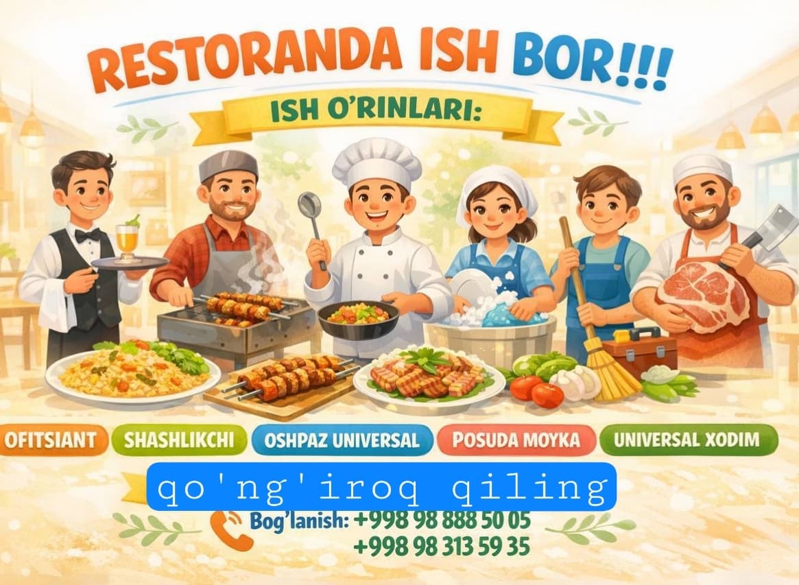 Ofitsiant kerak