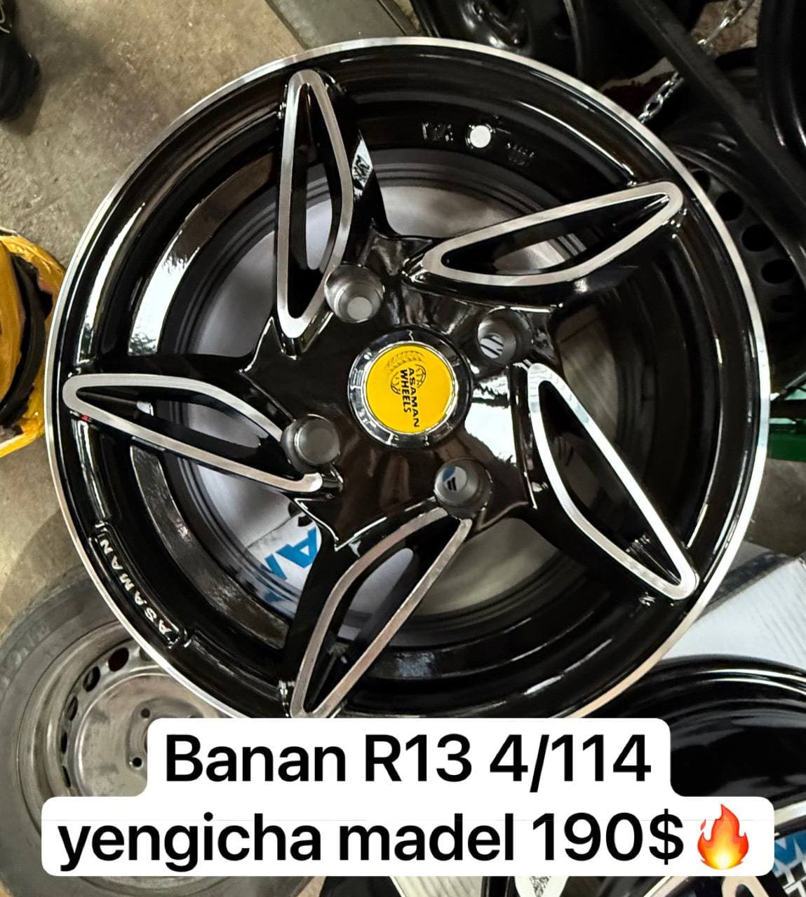 Yengi  R13 banan madel diskala keldi