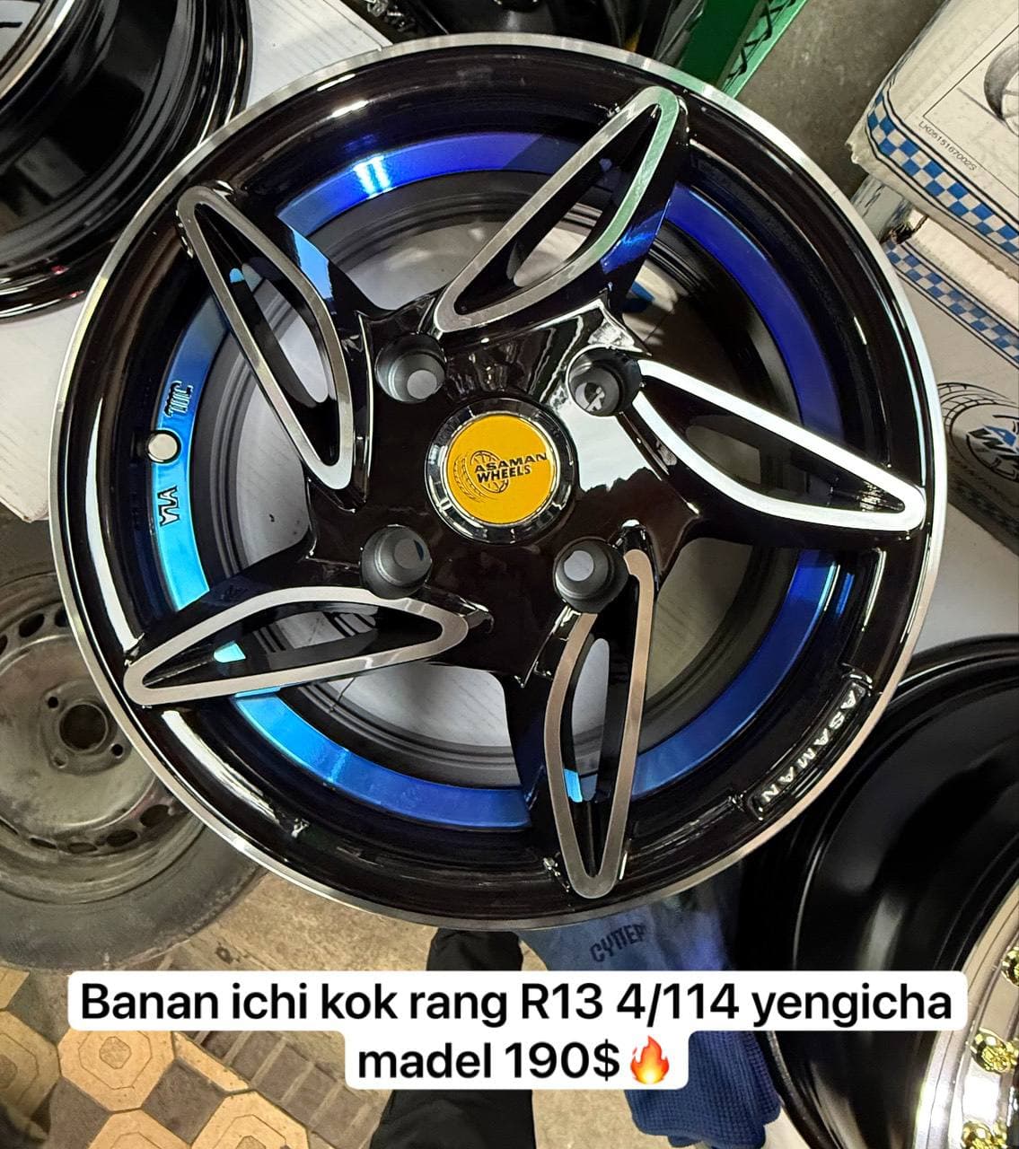 R13 banan ichi ko'k rang