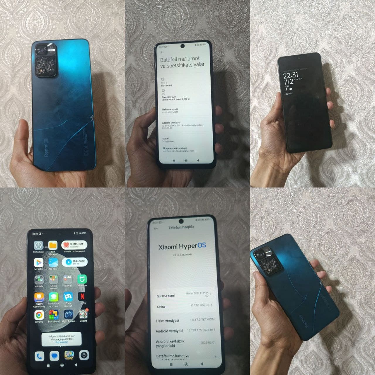 Redmi note 11 pro + 5g