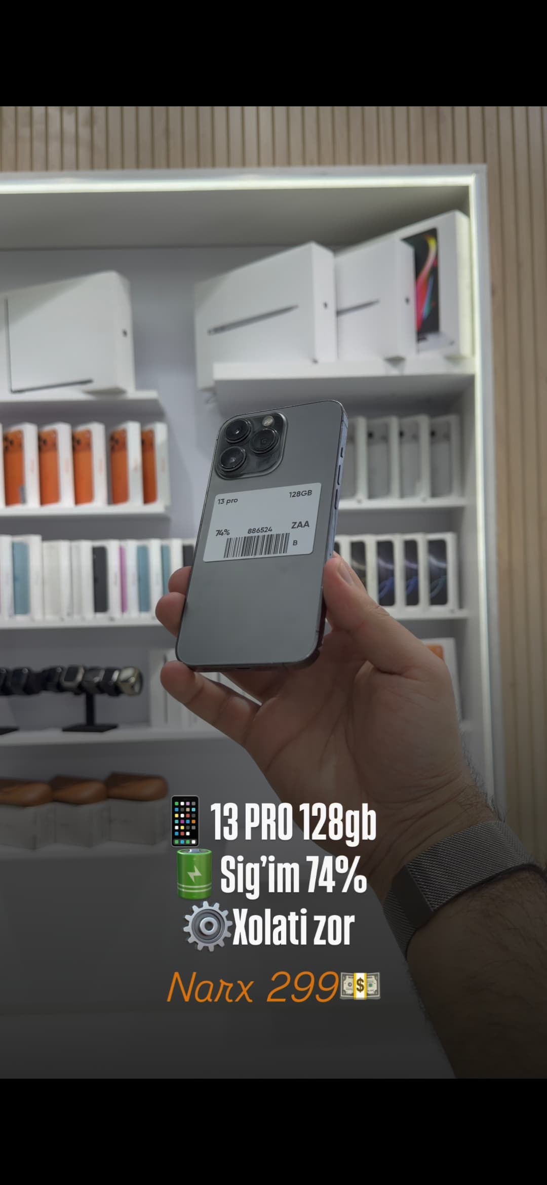 iPhone 13 Pro sotiladi