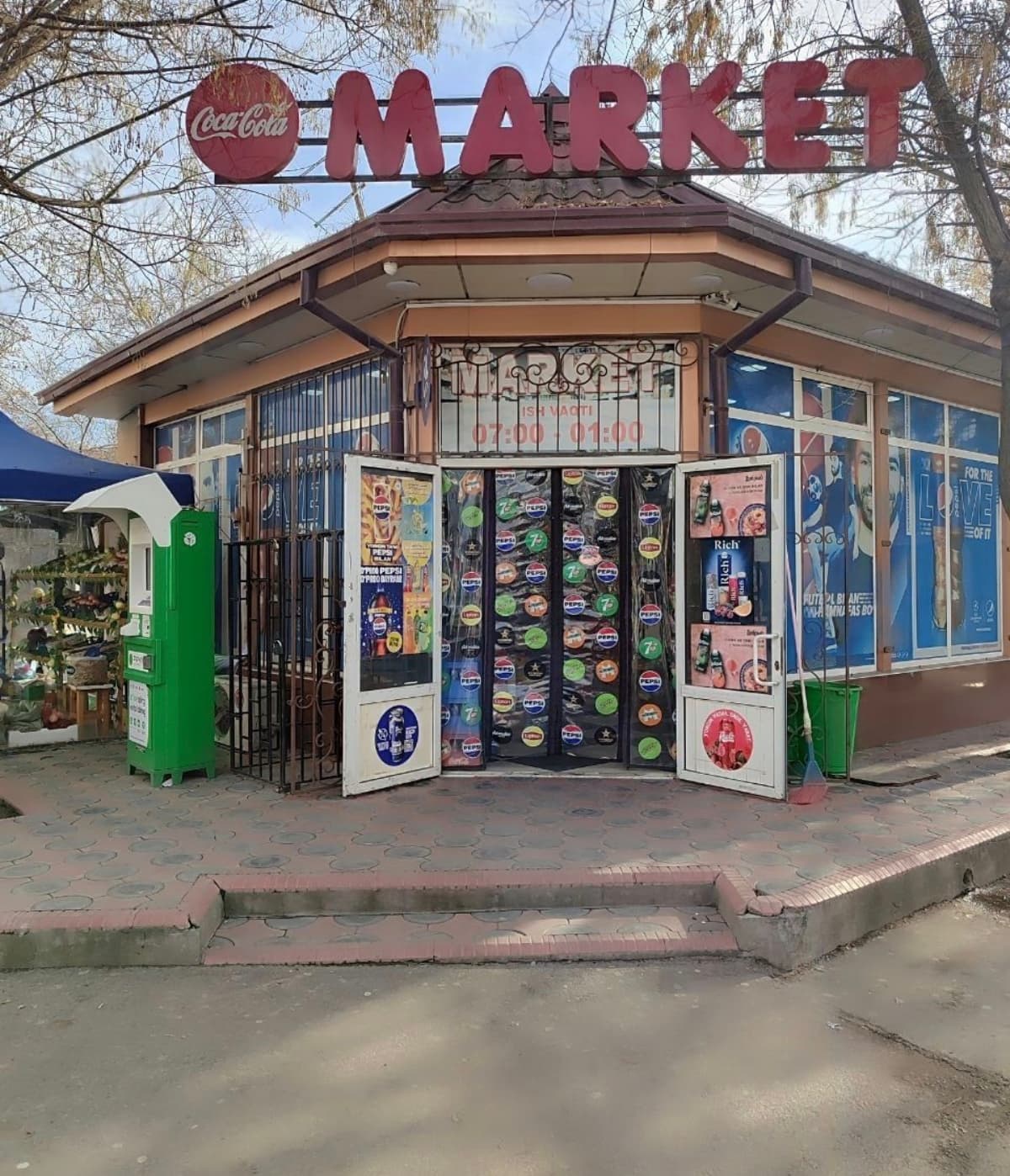 Beltepe shahrida ijaraga beriladigan chakana savdo maydonchalari