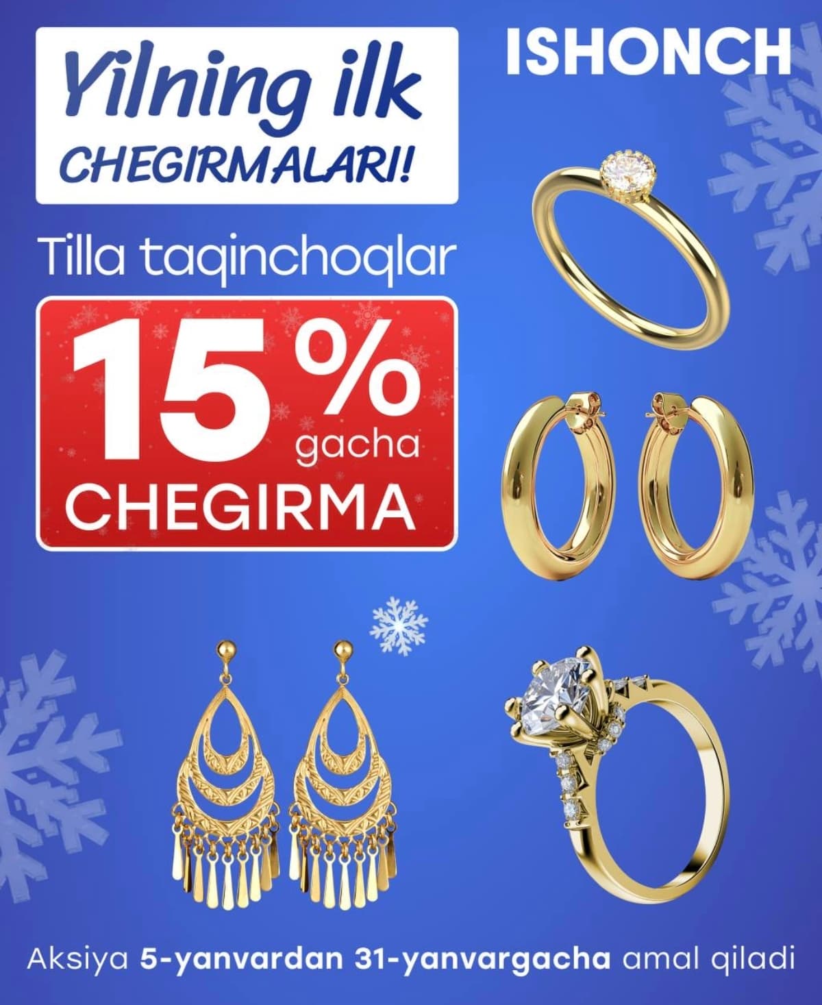Ishonchdan CHEGIRMA