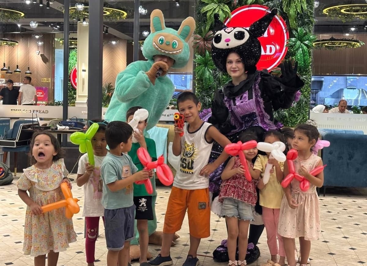 Animatorlar. Labubu. Kuromi. Kalmar o'yini.