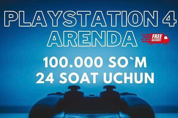 Playtation arenda beramiz ⚡️