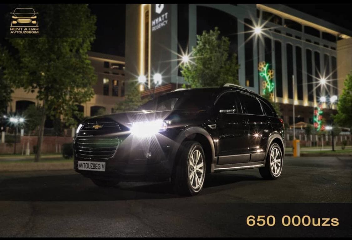 arenda Chevrolet Captiva 4.      650 000