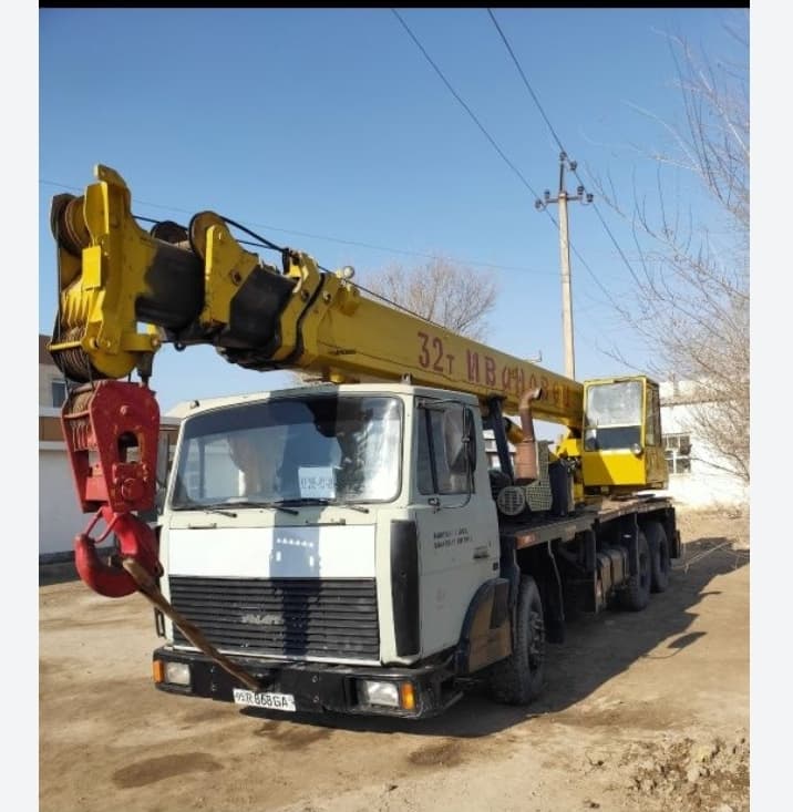 Auto Crane Hizmati mavjud yoki Rent BOR