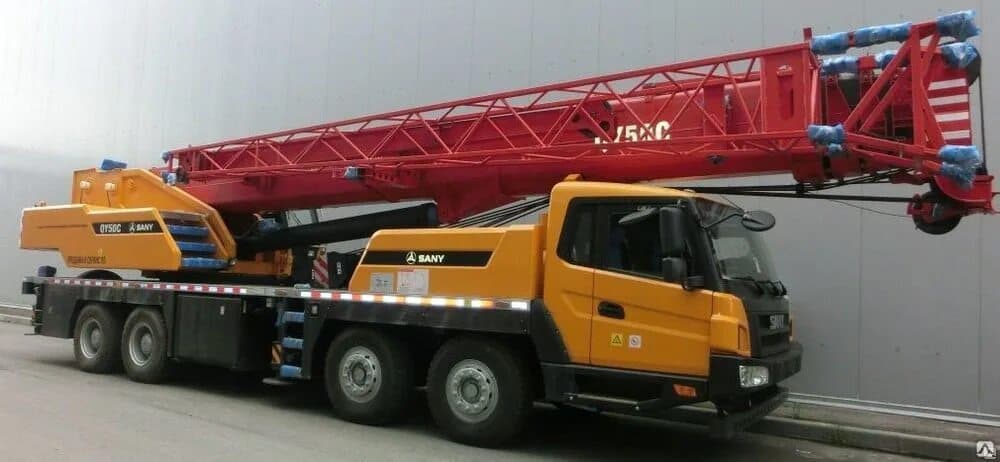 Аренда автокрана Sany 50 т 50 м