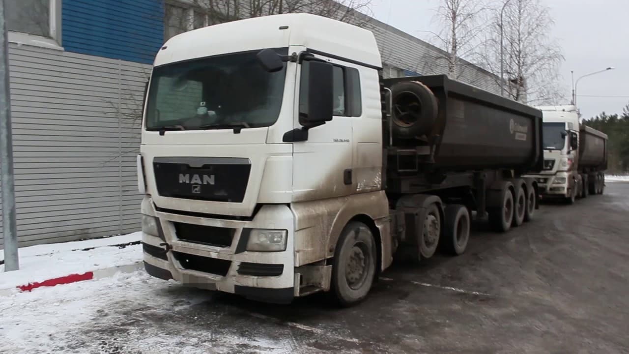 Аренда тягач MAN аренда прецеп