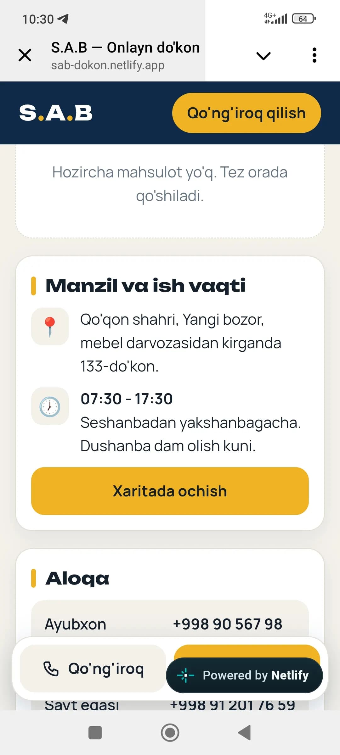 Ready-made website for sale - 20+ orders per day, with hosting Online store website for sale: design, admin panel, domain included Website for business - ready in 1 day, from 1 million soums