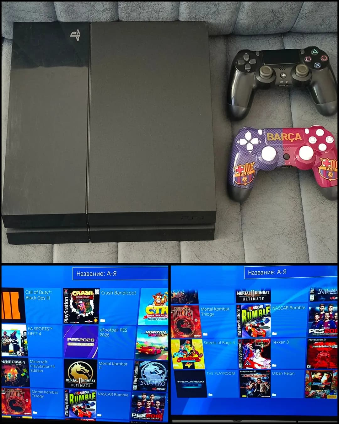 Ps4 fat 500gb sold (price 12.00)