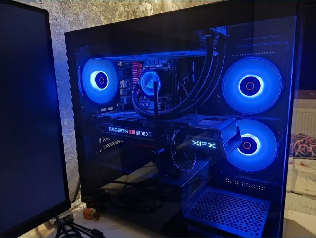 Игровой ПК RTX 4070/Intel core I5 13400f/32 GB RAM/1.5 терабайт SSD