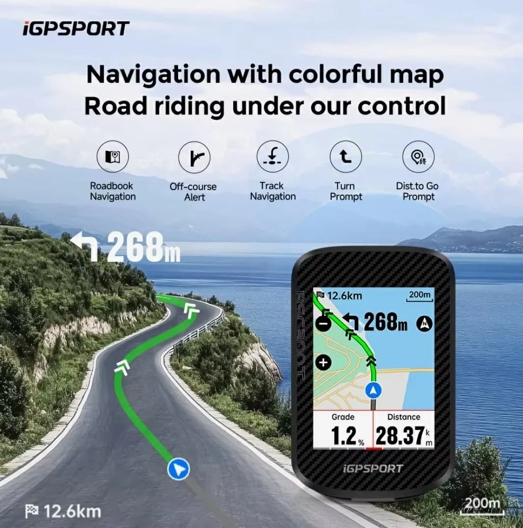 Вело-компьютер iGPSPORT SMART GPS BSC300T