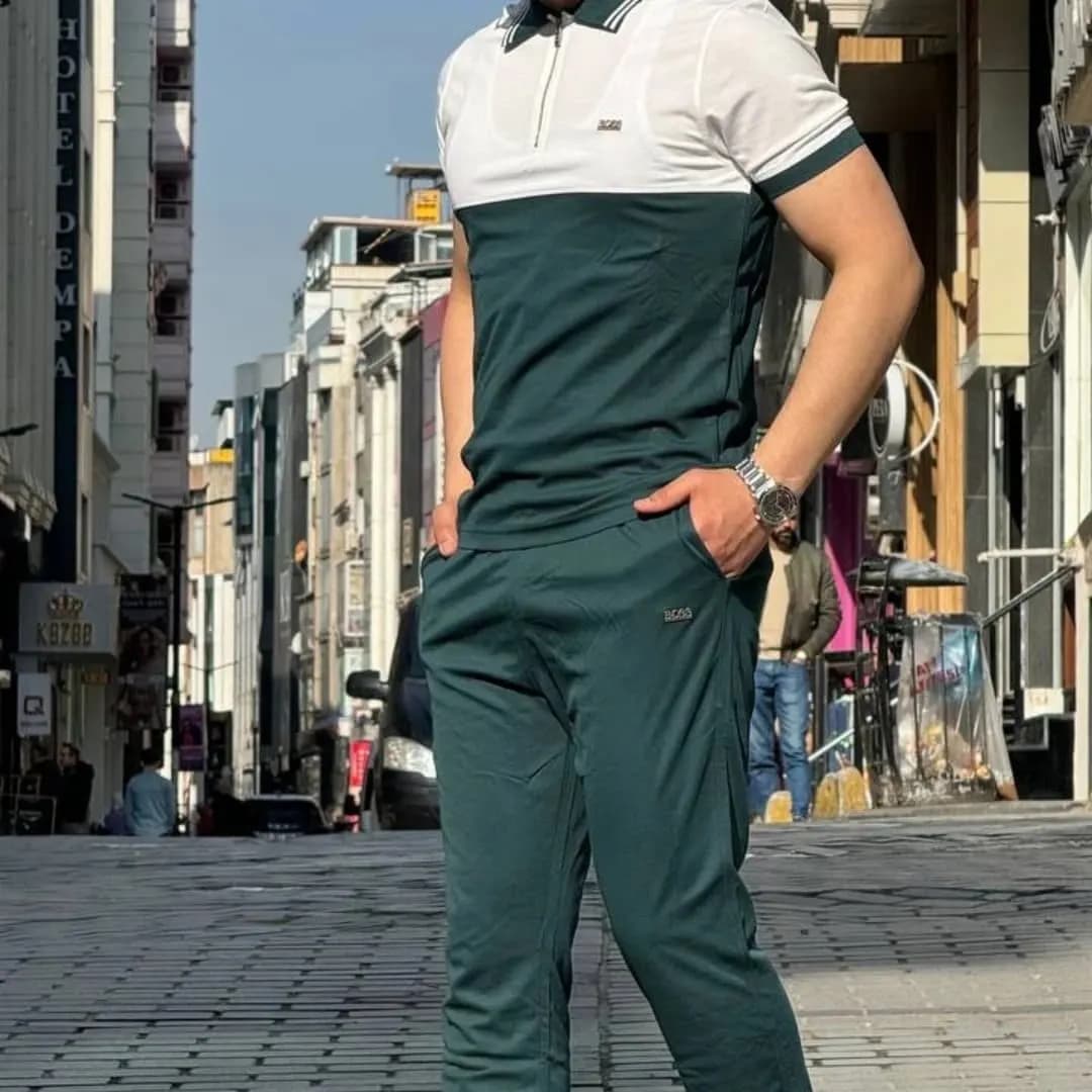 Erkaklar uchun 2 qismli kiyim kundalik